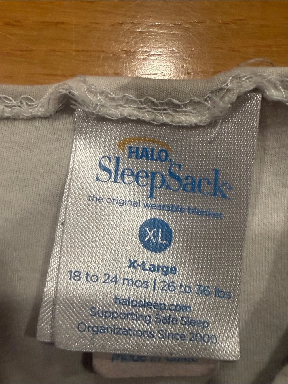 Halo sleep sack